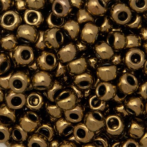 rocaille toho seed beads 6/0 - antique bronze (223) | 10gr