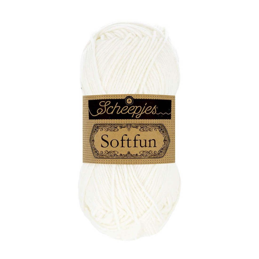 scheepjes softfun - snow (2412) - 50gr (140mt) | 1st