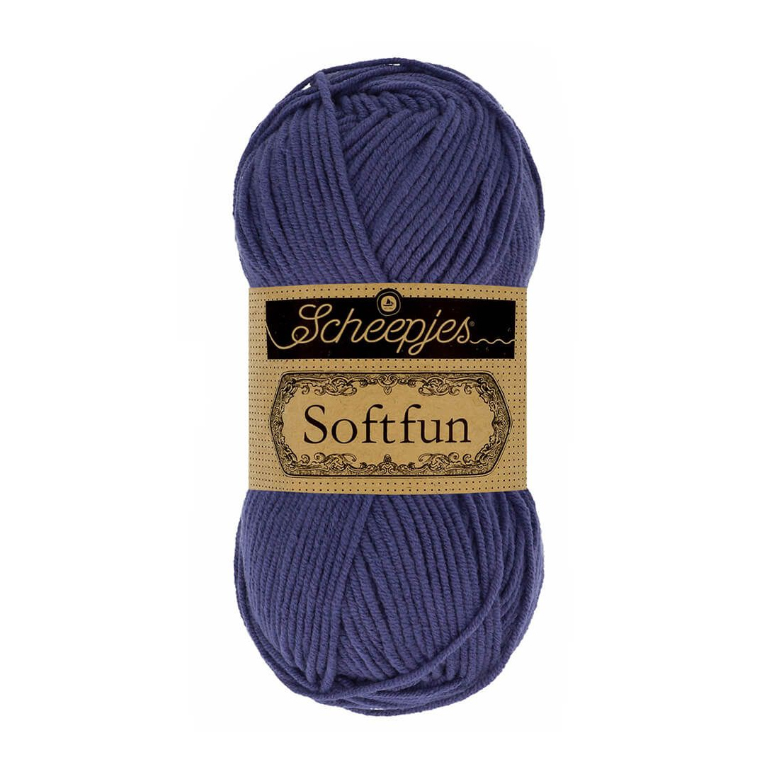 scheepjes softfun - purple (2463) - 50gr (140mt) | 1pc