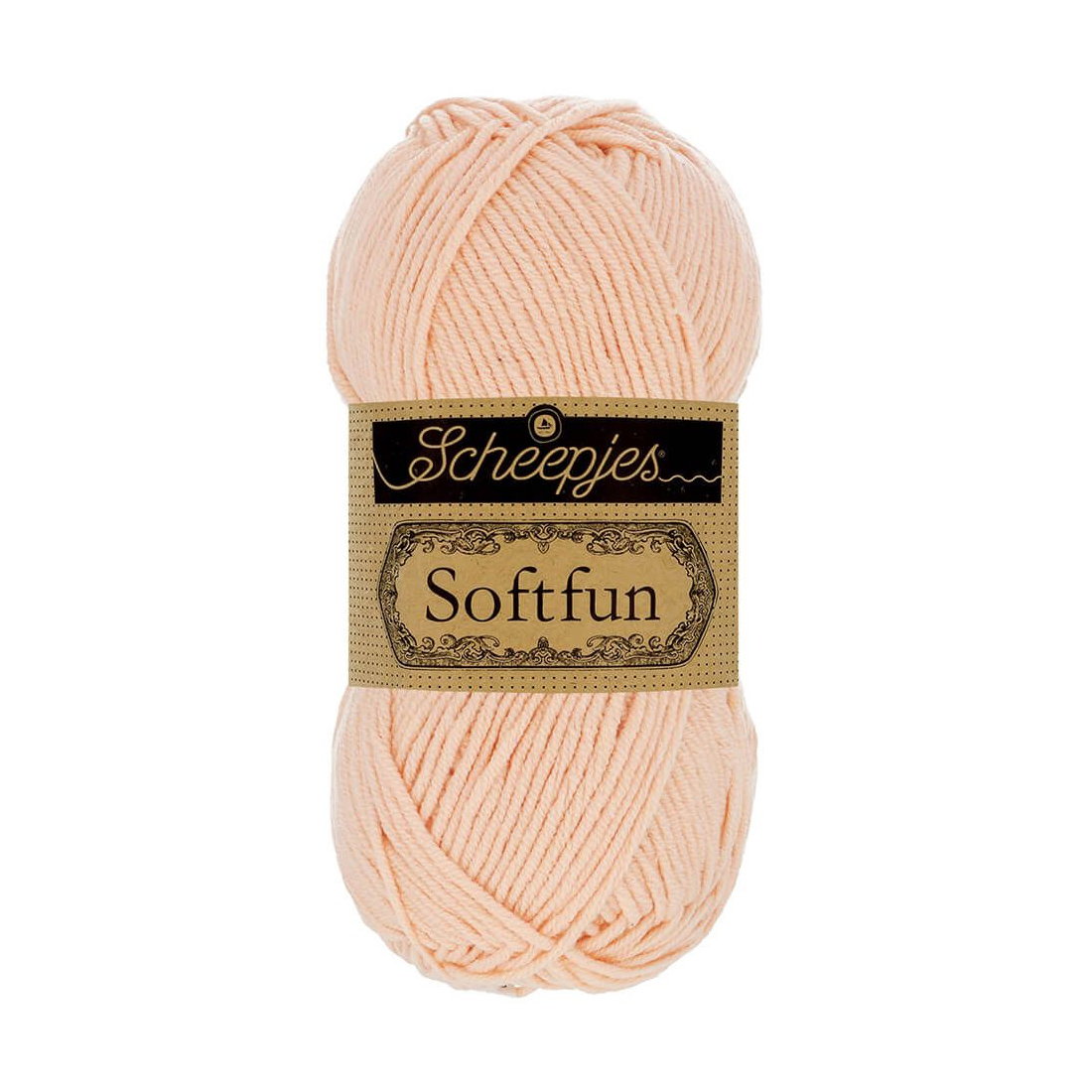 scheepjes softfun - peach (2466) - 50gr (140mt) | 1pc