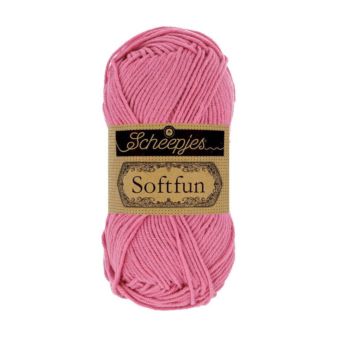 scheepjes softfun - pink (2480) - 50gr (140mt) | 1st