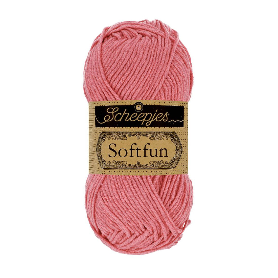 scheepjes softfun - rose (2514) - 50gr (140mt) | 1pc