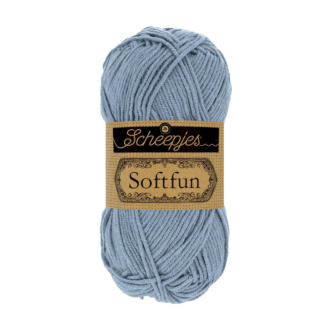 scheepjes softfun - slate blue (2602) - 50gr (140mt) | 1st