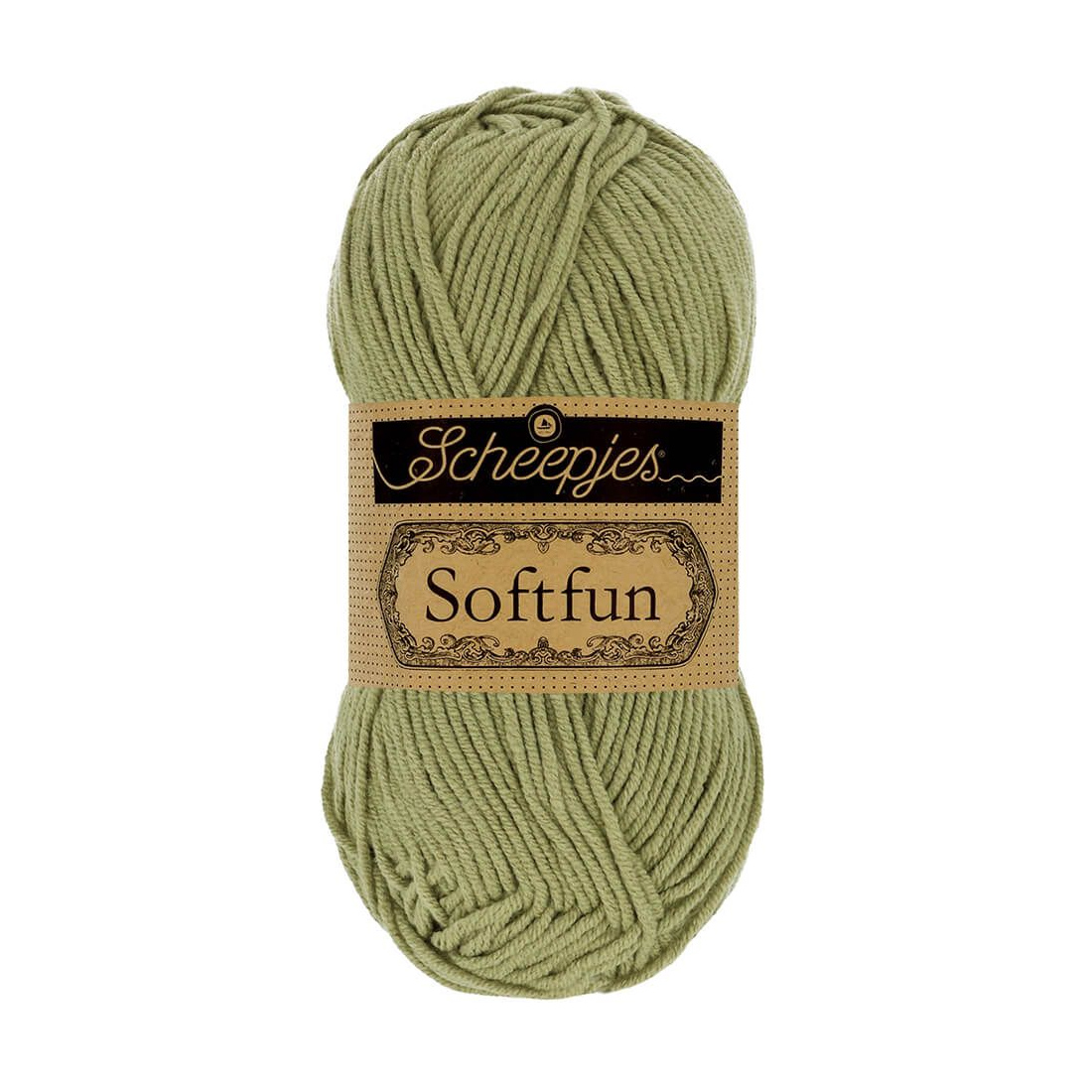 scheepjes softfun - moss (2606) - 50gr (140mt) | 1pc