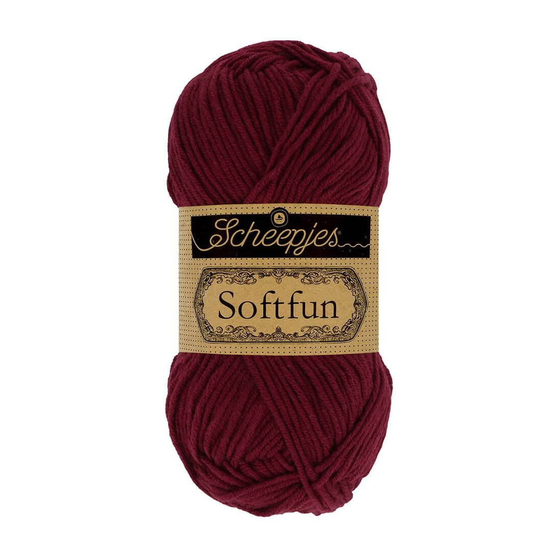 scheepjes softfun - mahogany (2637) - 50gr (140mt) | 1st