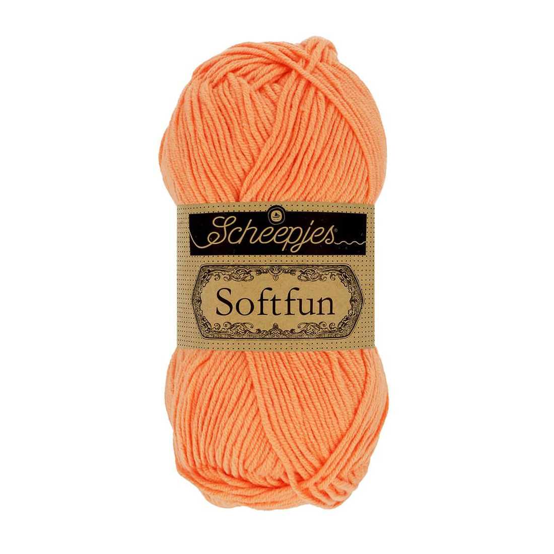 scheepjes softfun - cantaloupe (2652) - 50gr (140mt) | 1pc