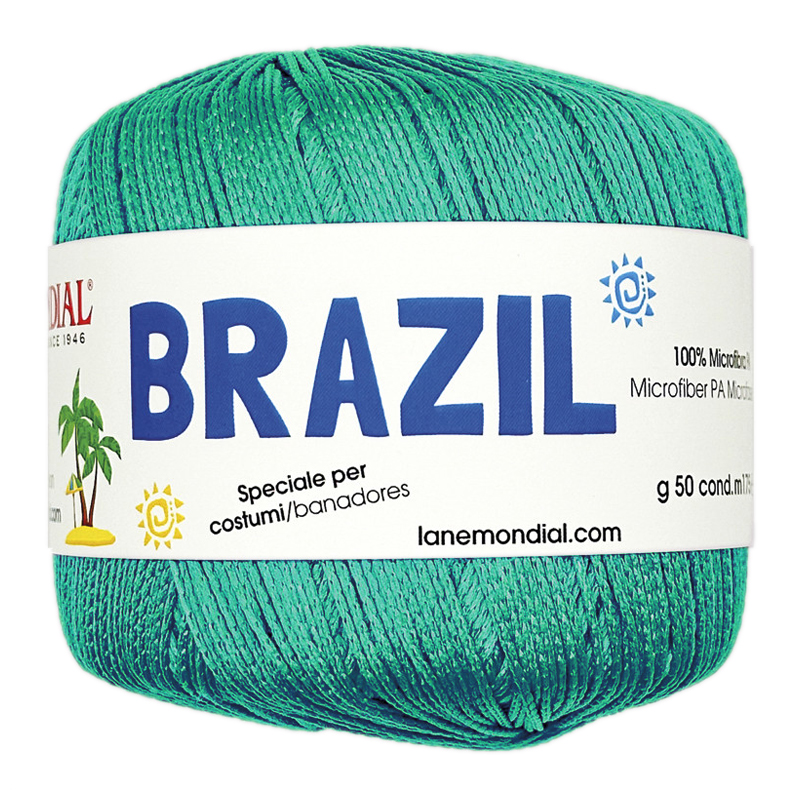 brazil mondial - smaragd (627) - 50gr (175mt) | 1st