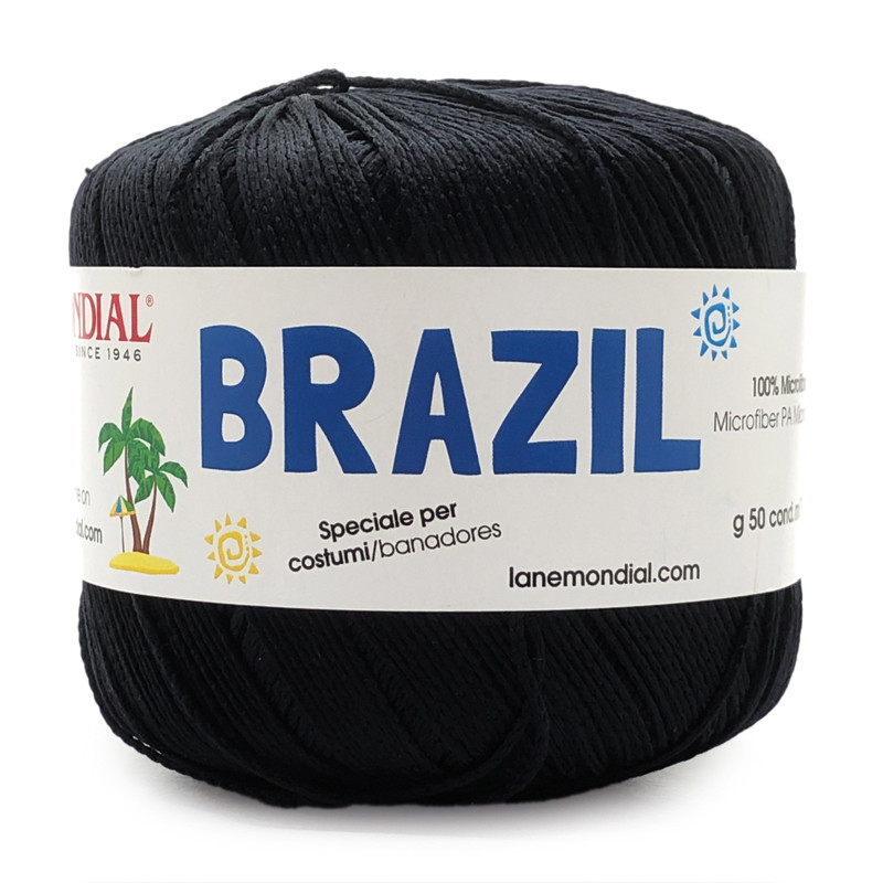 brazil mondial - black (631) - 50gr (175mt)