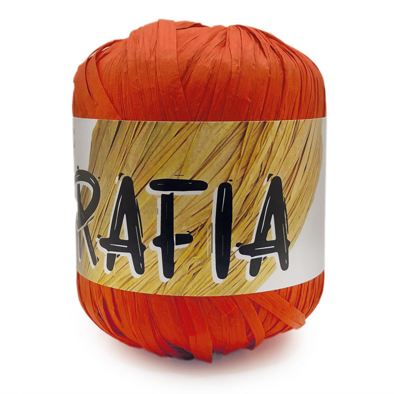 rafia mondial - tomate (996) - 50gr (100mt) | 1st