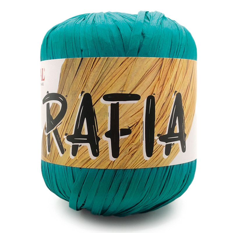 rafia mondial - teal (997) - 50gr (100mt) | 1pc