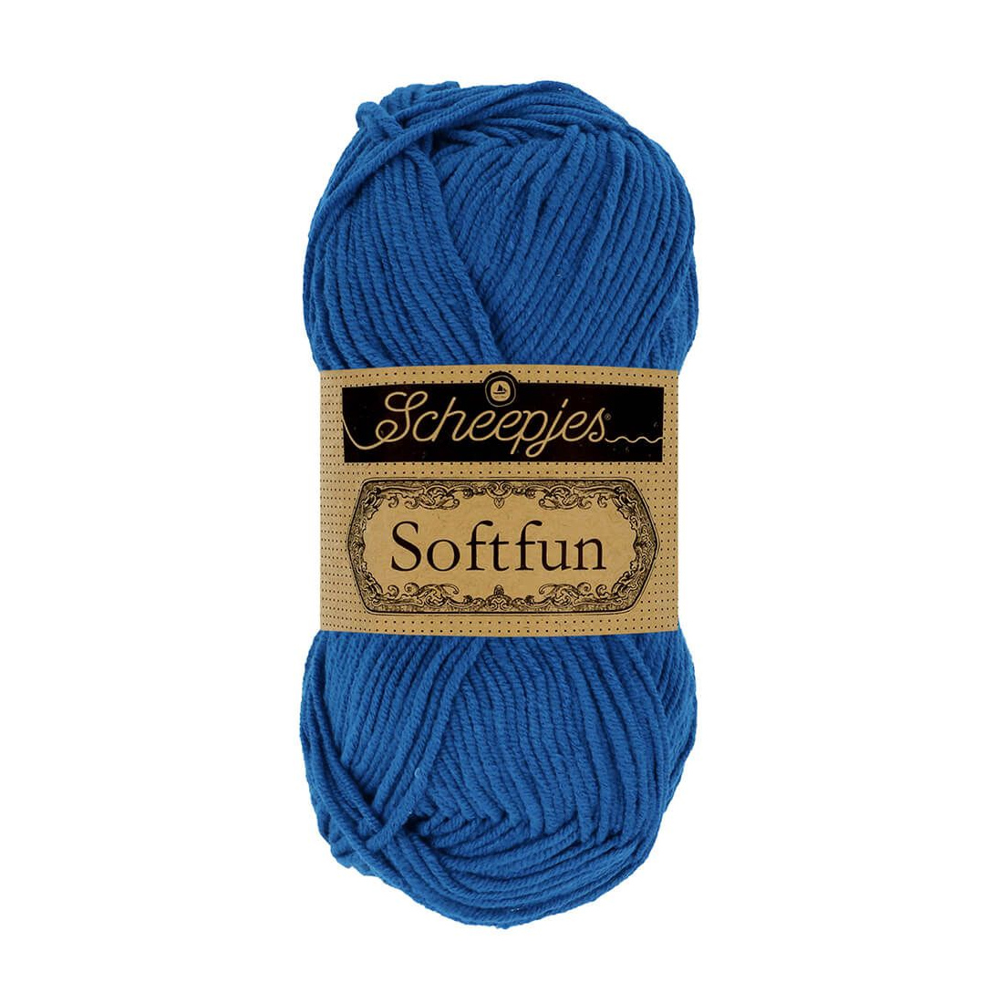 scheepjes softfun - cobalt (2626) - 50gr (140mt) | 1pc