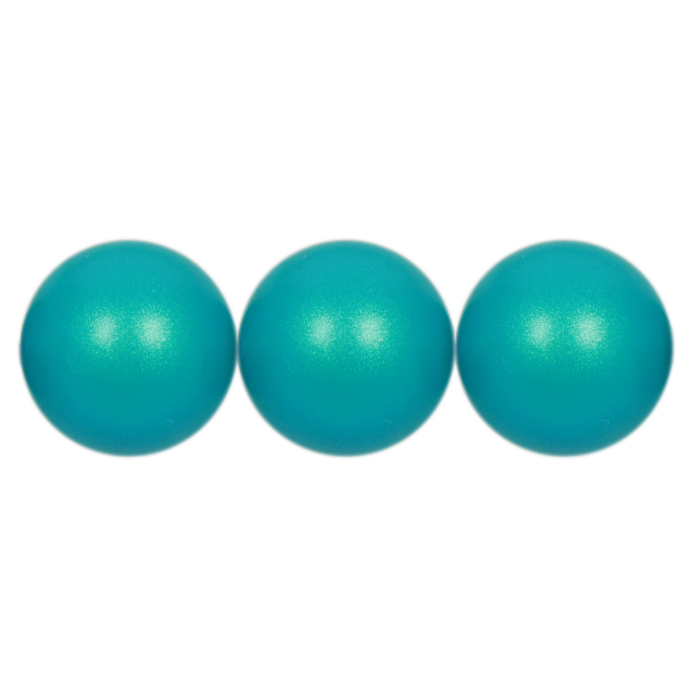 round pearl (5810) iridiscent dark turquosie 10mm | 5pc