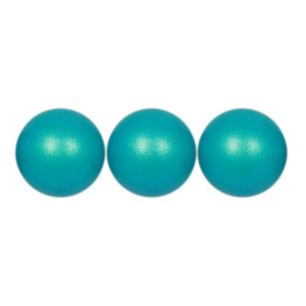 round pearl (5810) iridiscent dark turquosie 8mm | 10pc