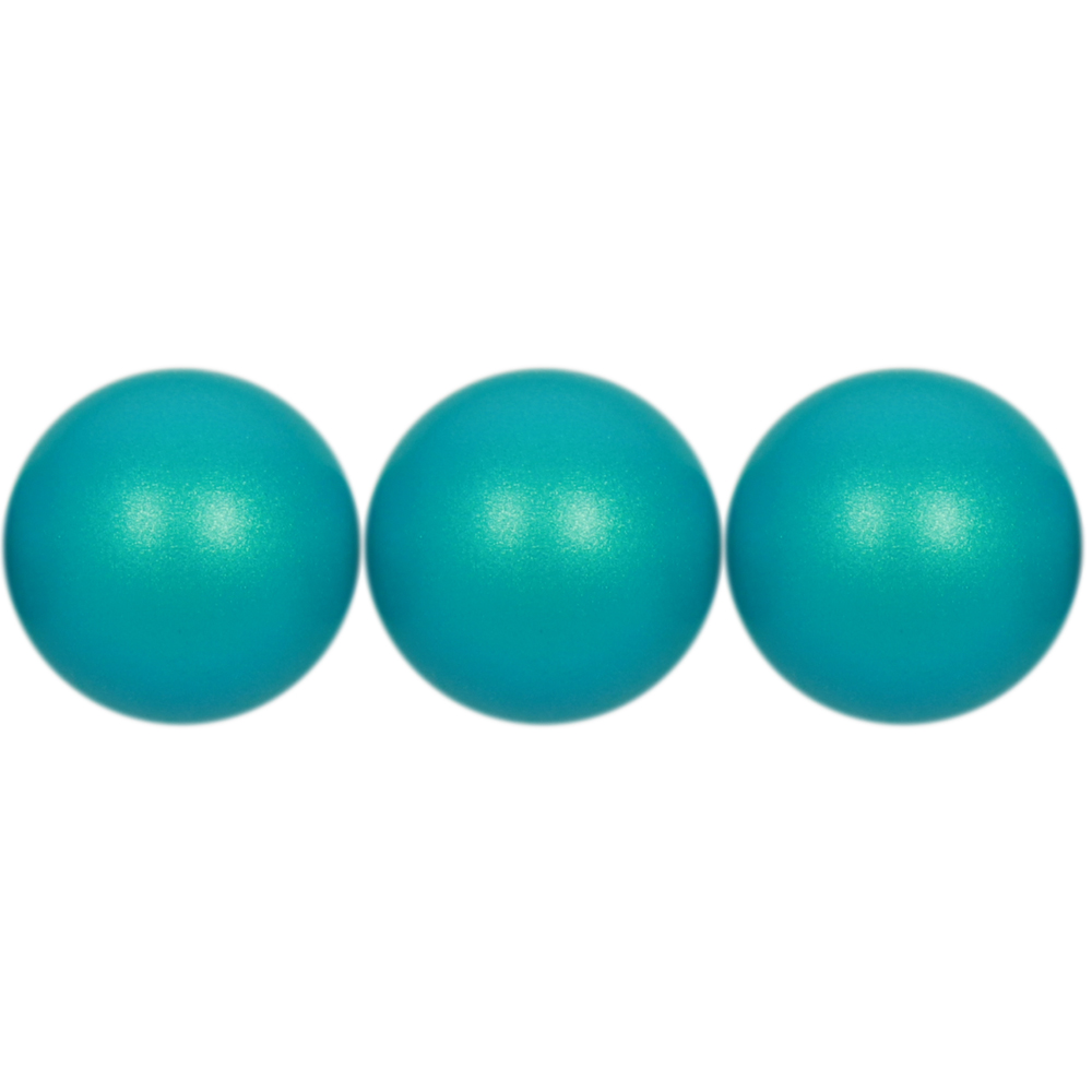 round pearl (5810) iridiscent dark turquosie 12mm | 4pc
