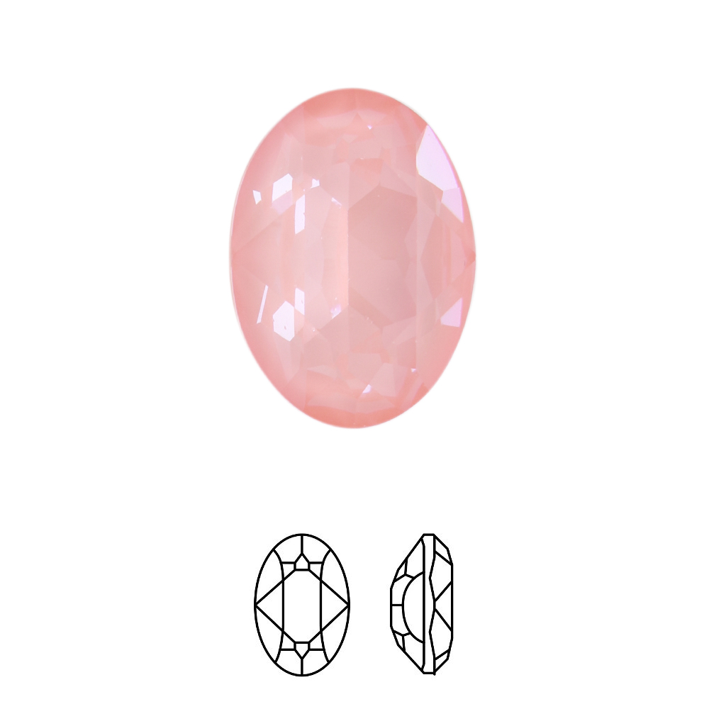 oval fancy stone (4120) flamingo ignite 18x13mm | 1pc