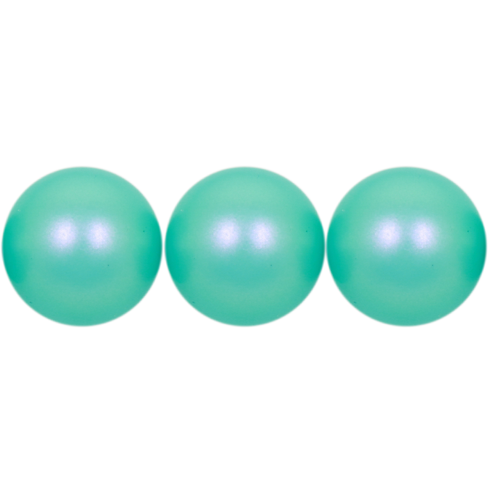 runde perlen (5810) iridiscent light turquosie 12mm | 4st