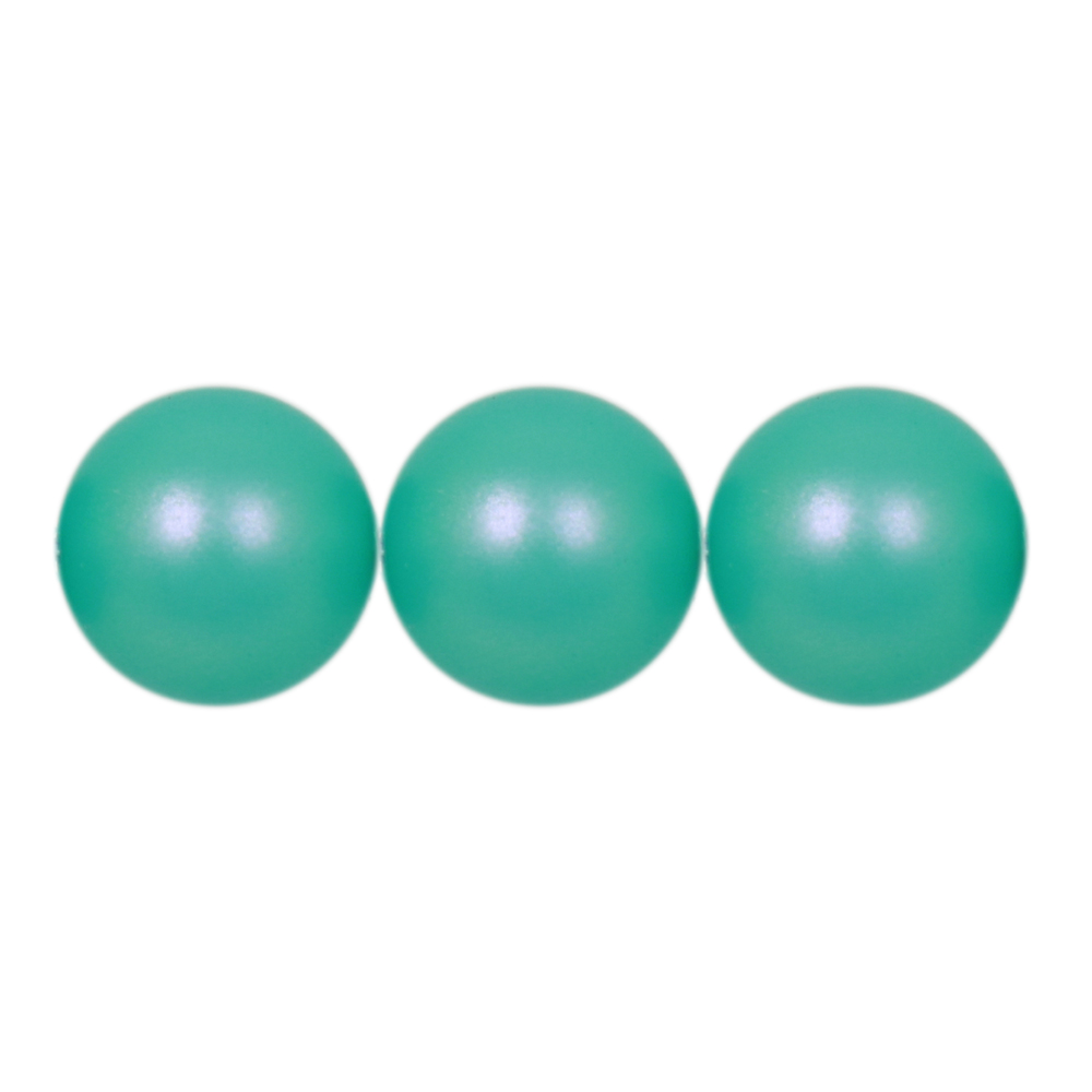 round pearl (5810) iridiscent light turquosie 8mm | 10pc