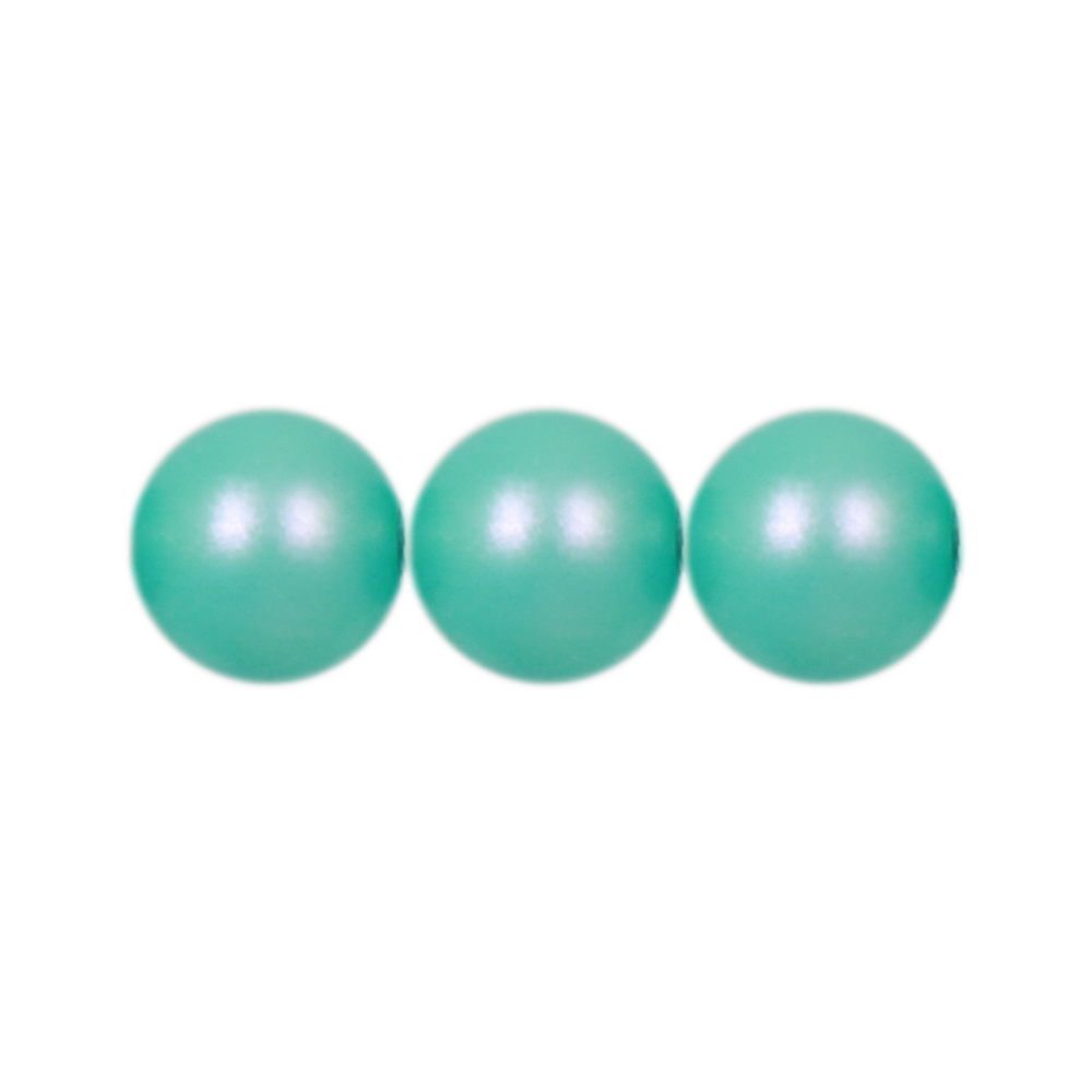 round pearl (5810) iridiscent light turquosie 4mm | 20pc
