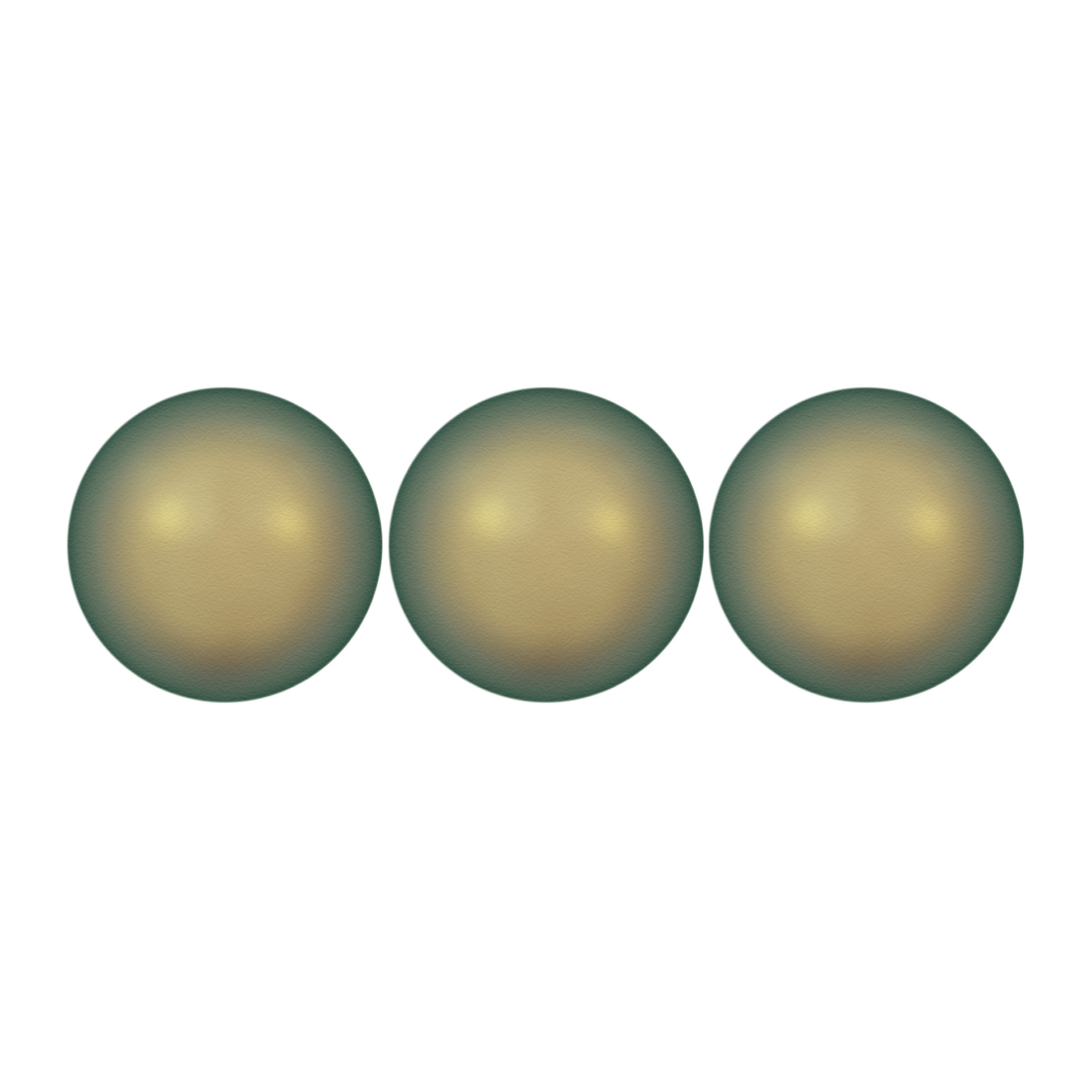 round pearl (5810) iridiscent green 8mm | 10pc