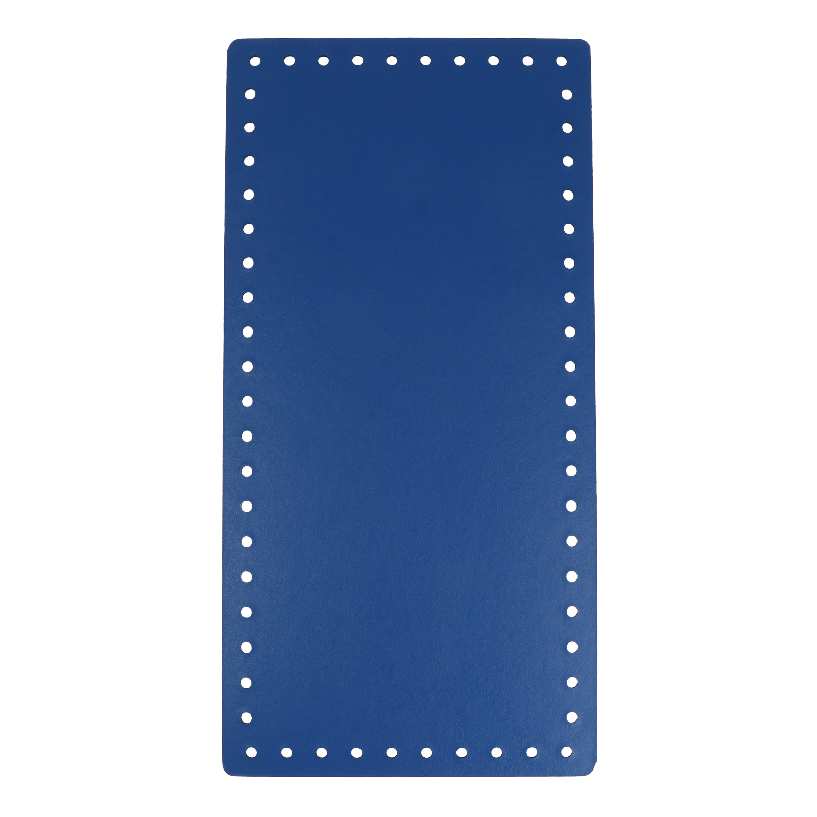 pu leather bottom bag blue 30x15cm | 1pc