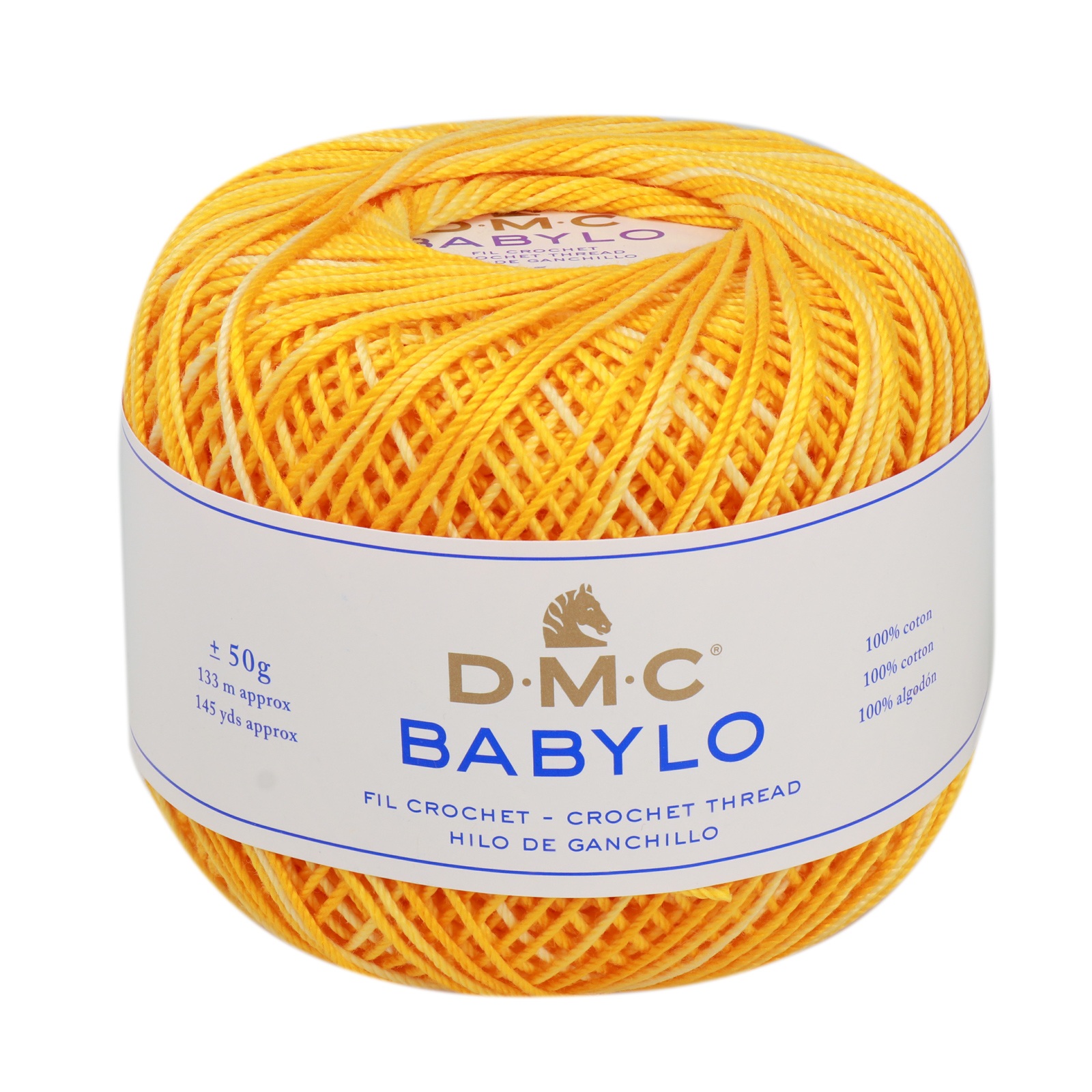babylo 5 dmc crochet thread - sun flower (90) - 50gr (133mt) | 1pc