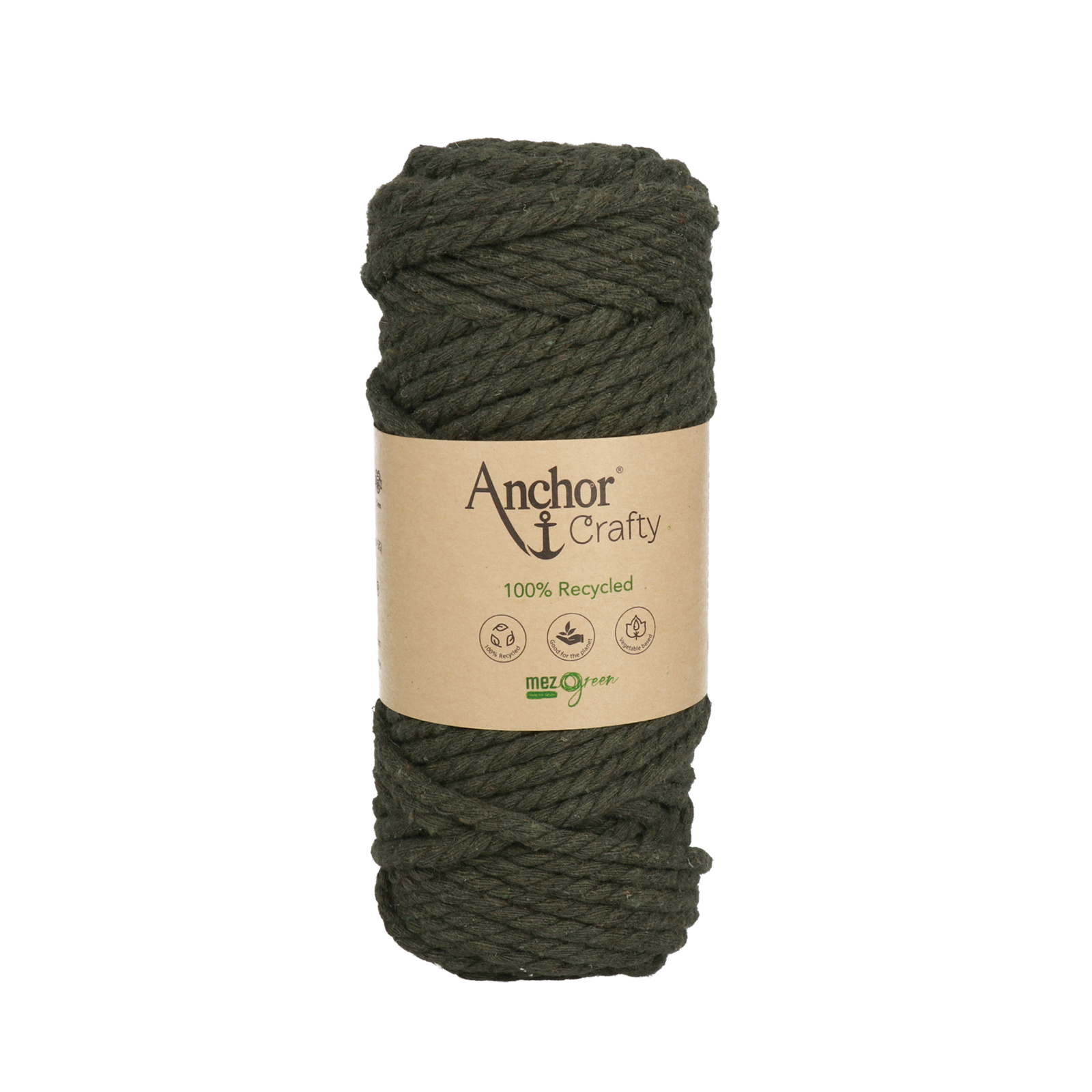 anchor crafty - mud (00121) - 250gr (40mt) | 1pc