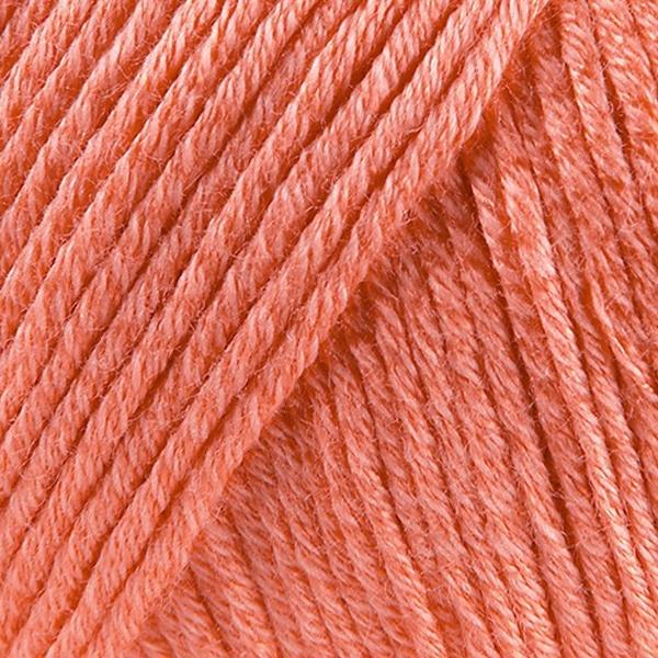 laines du nord baby soft - orange (501) - 50gr (135mt) | 1st