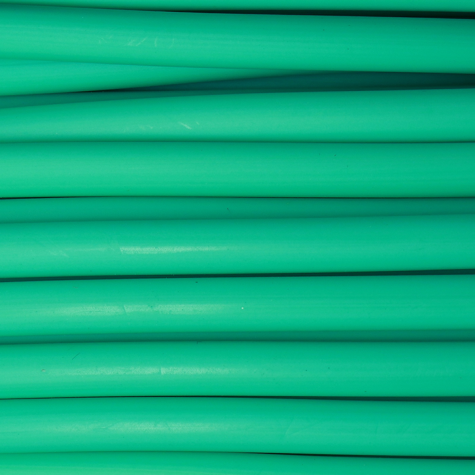 turqoise hollow rubber cord 4mm | 1mt
