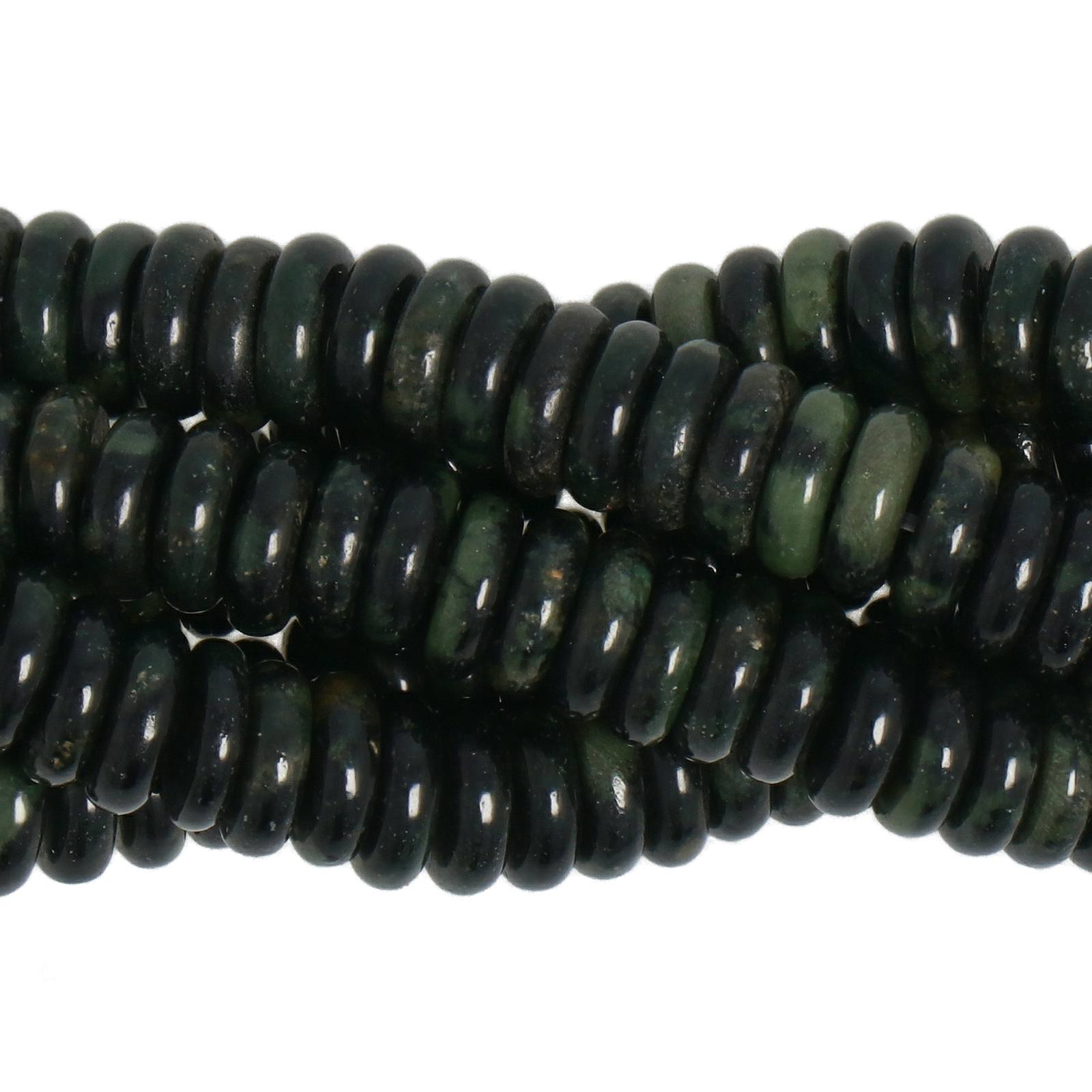kambaba jaspis heishi 6x2mm | strang 38/40cm
