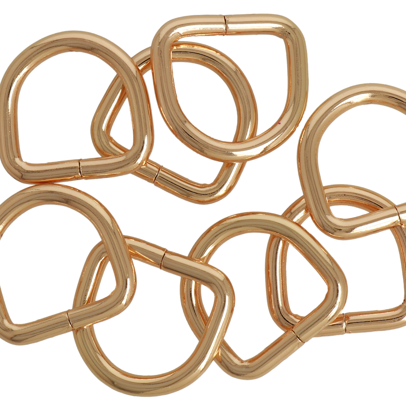 d-rings for bag - gold 27,5x26mm (inner 20x18mm) | 10pc
