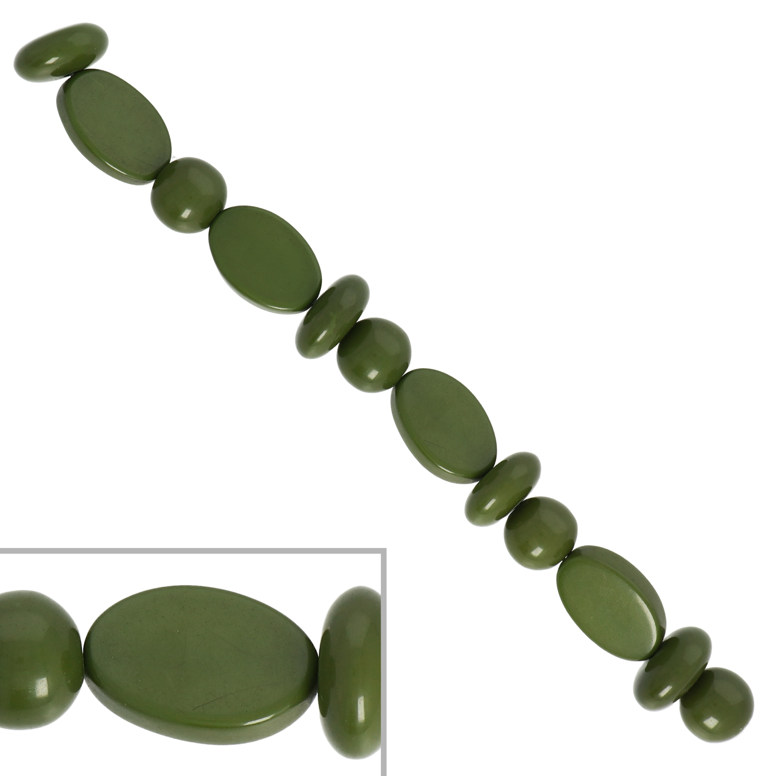 resin mix shape military - 12pcs | 1 strand