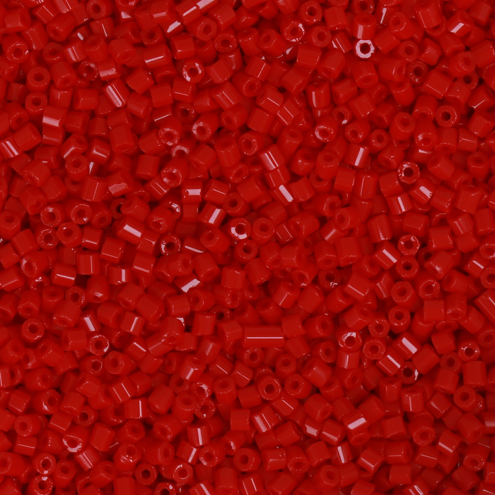 sattperlen preciosa two-cut 11/0 opaque red | 20gr
