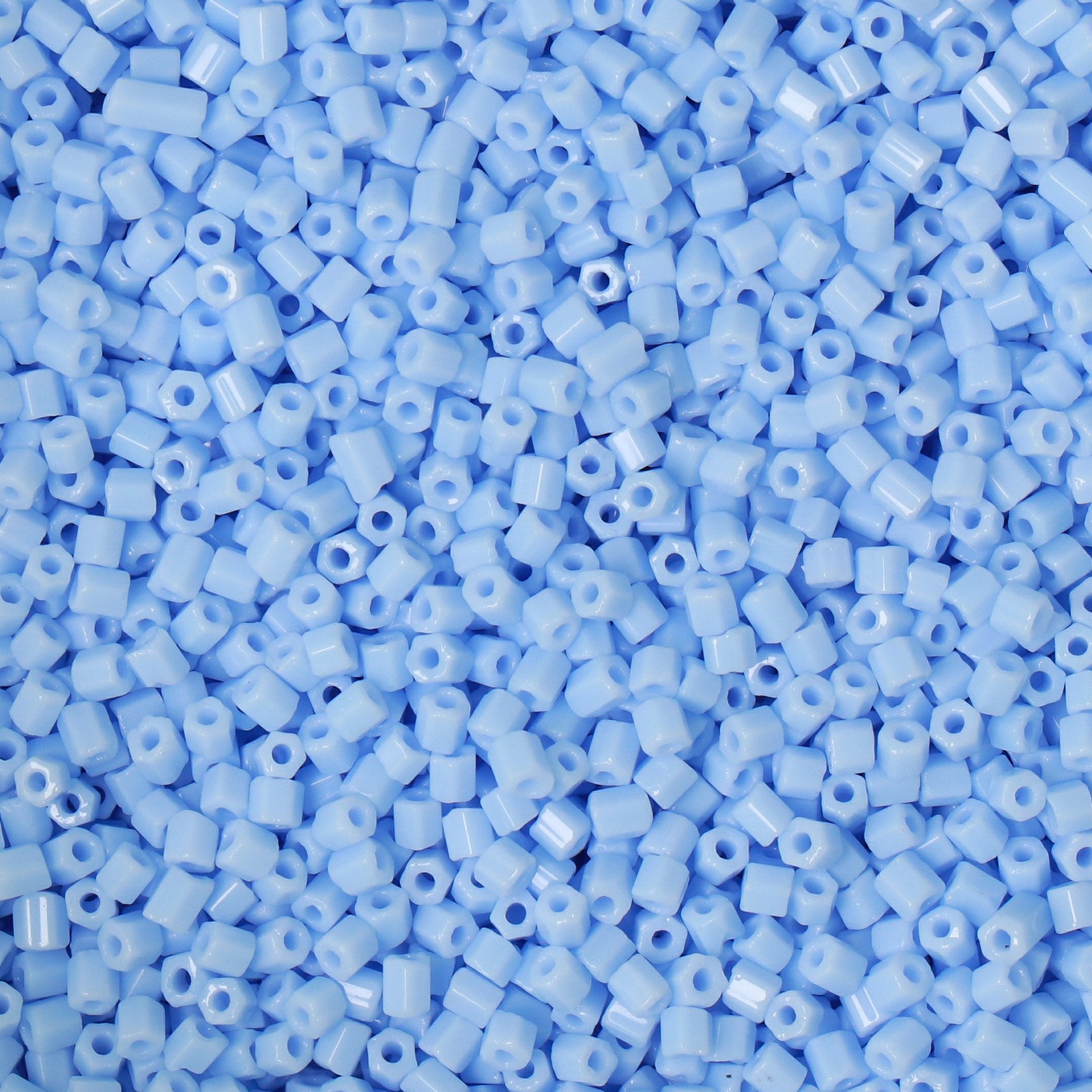 preciosa seed beadtwo-cut 11/0 opaque pastel blue | 20gr