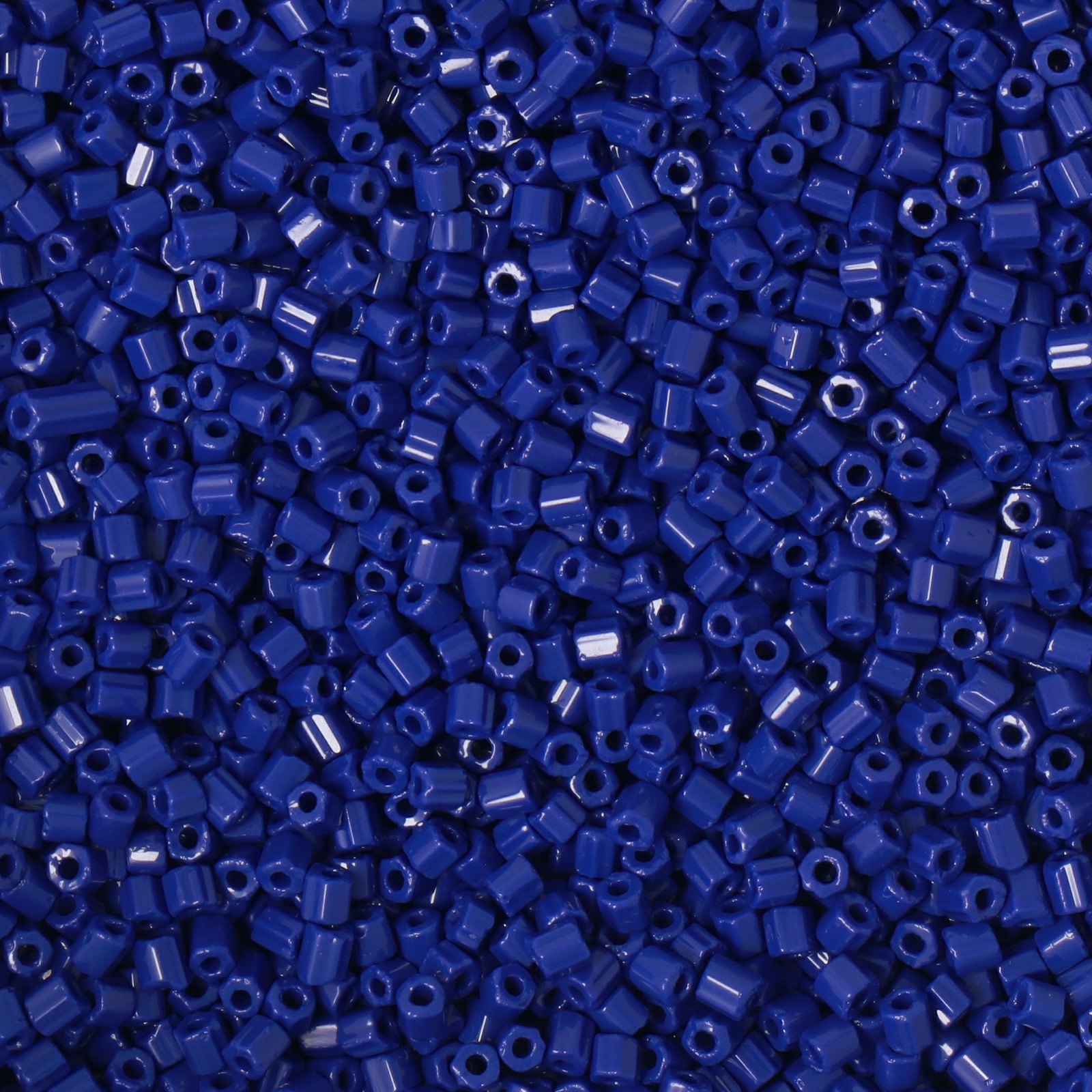 preciosa seed beadtwo-cut 11/0 opaque dark blue | 20gr