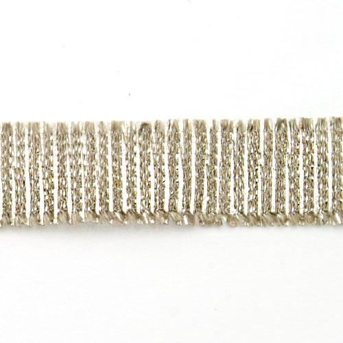 rayon trim grey/silver 15mm | 50cm