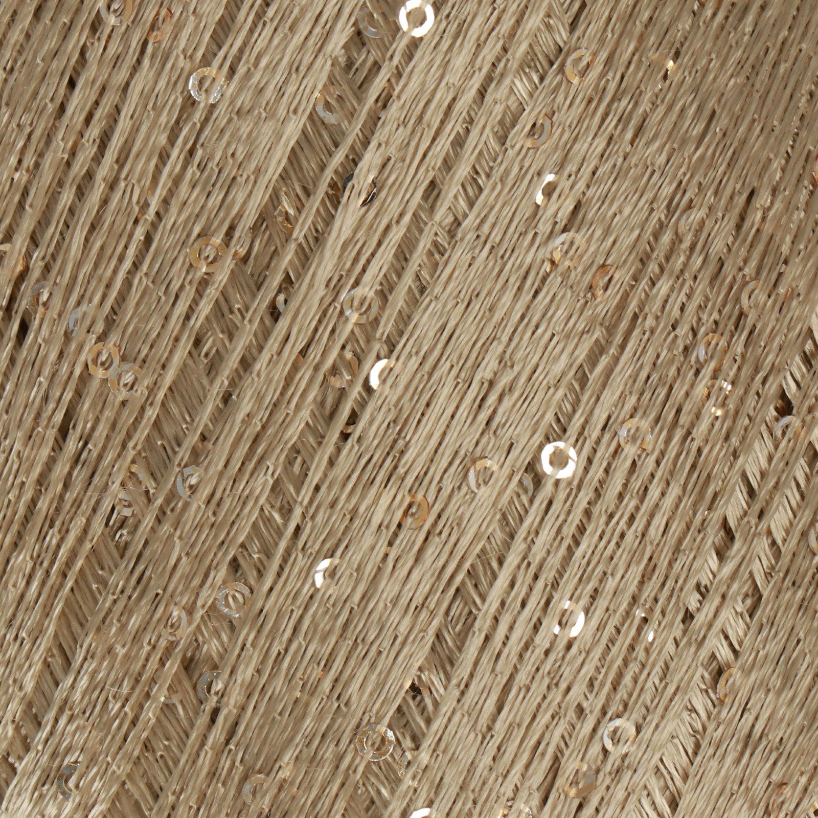 lana gatto paillettes - beige (8600) - 25gr (195mt) | 1pc