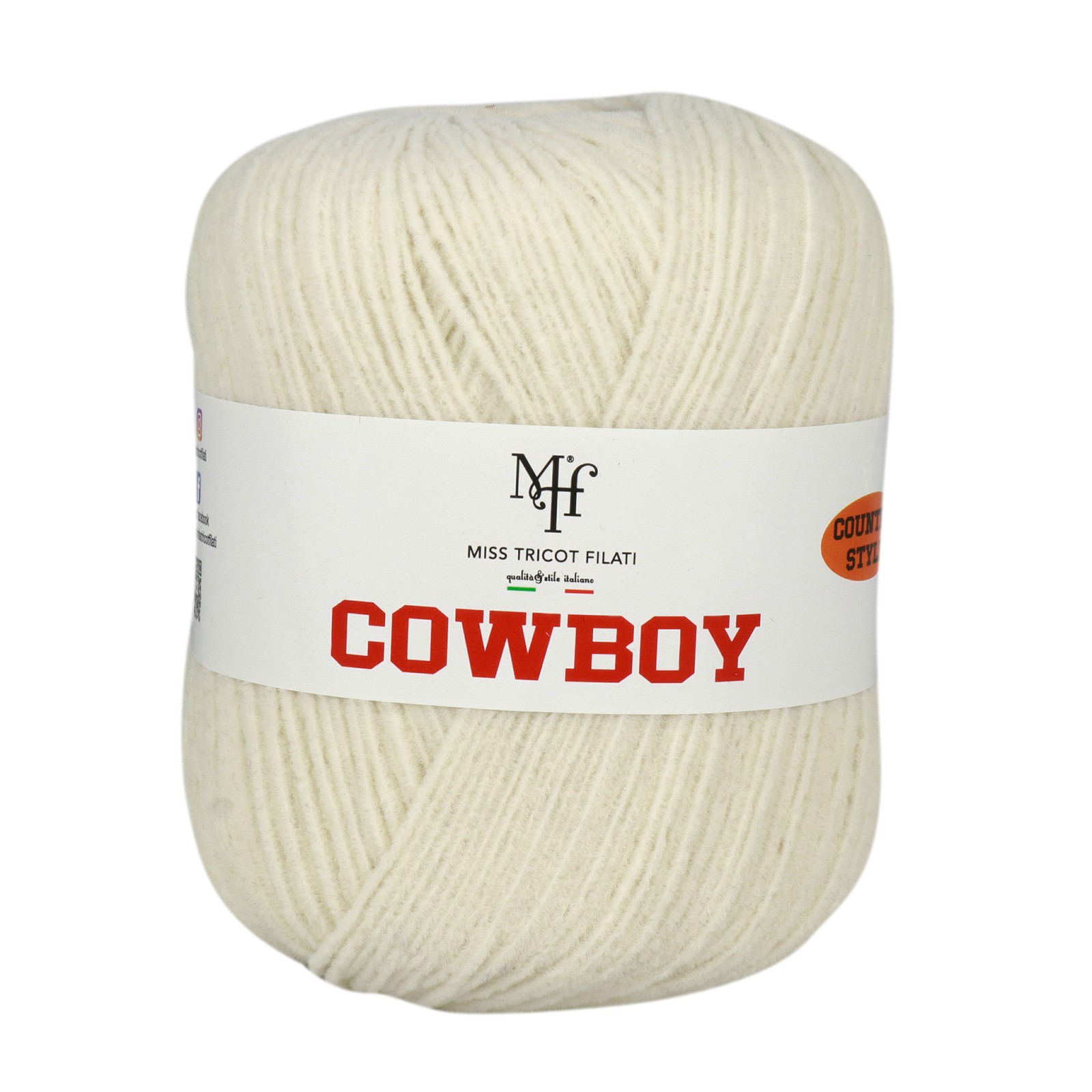 miss tricot filati cowboy milk (02) - 50gr (160mt) | 1pc