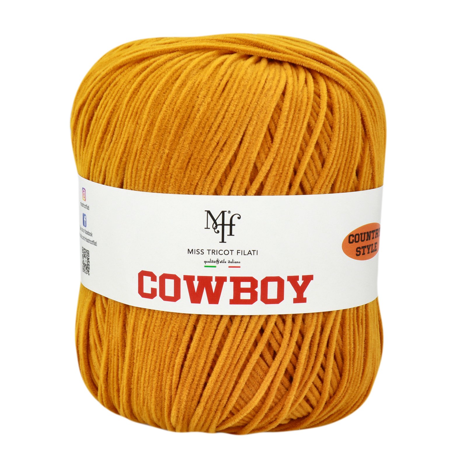 miss tricot filati cowboy mustard (006) - 50gr (160mt) | 1pc