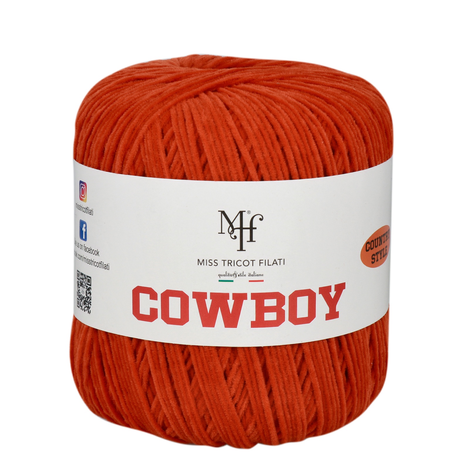 miss tricot filati cowboy terracotta (11) - 50gr (160mt) | 1pc