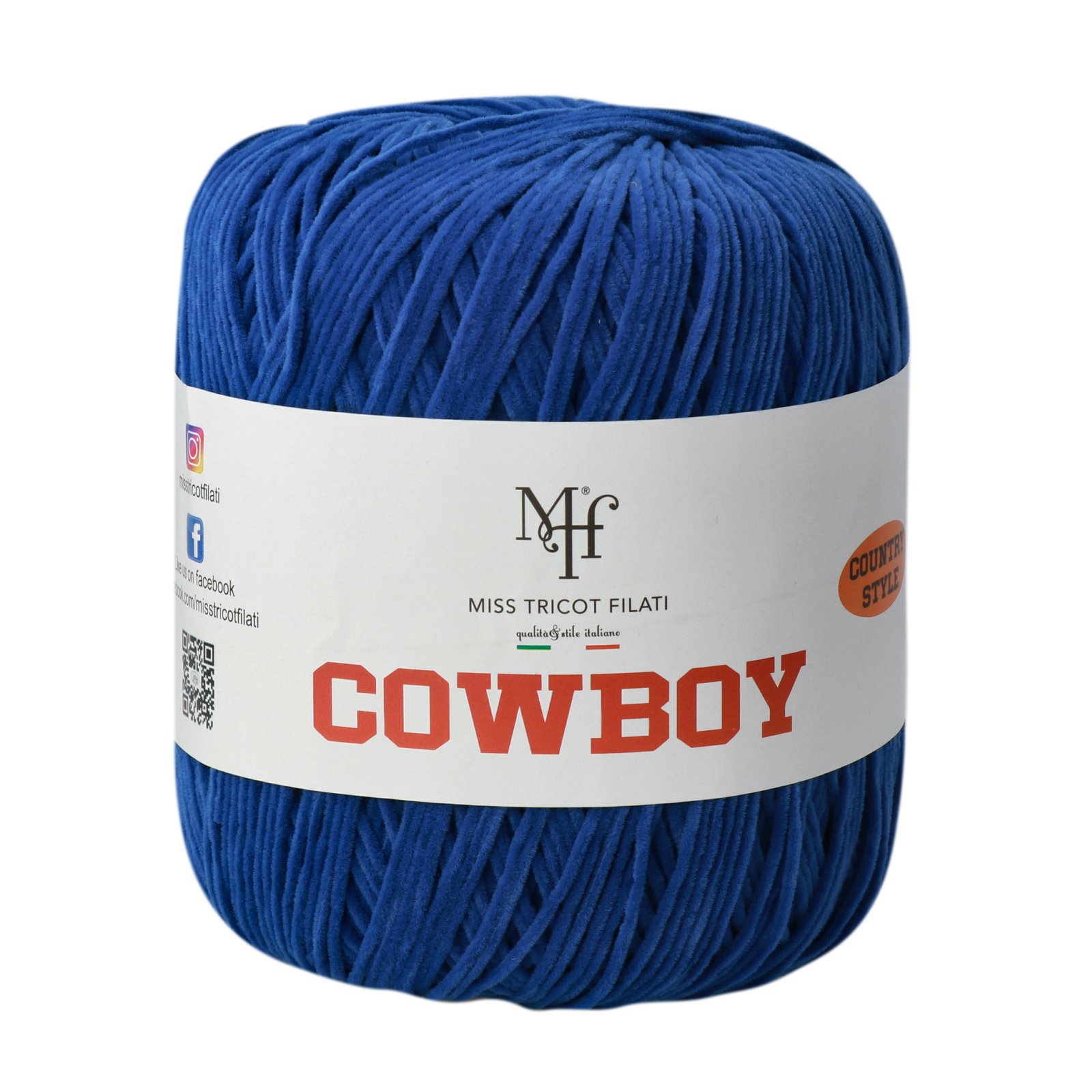 miss tricot filati cowboy bluette (14) - 50gr (160mt) | 1pc