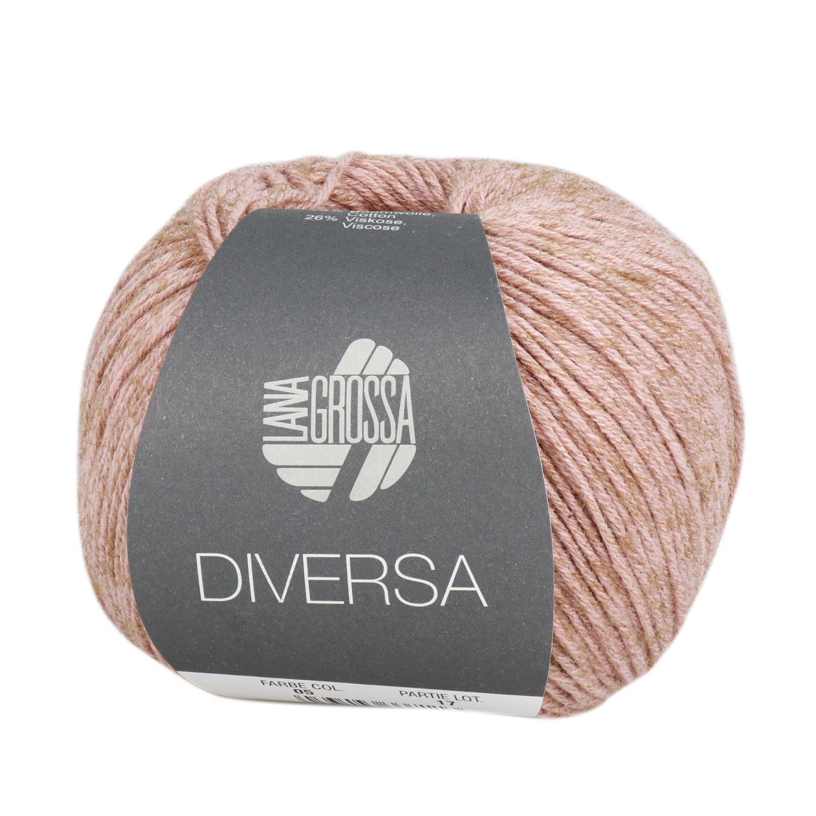 diversa lana grossa - brown (005) - 50gr (210mt) | 1pc