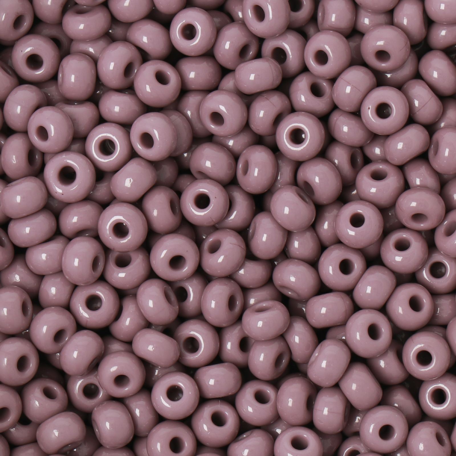 preciosa seed bead rocailles 4/0 opaque light purple | 20gr