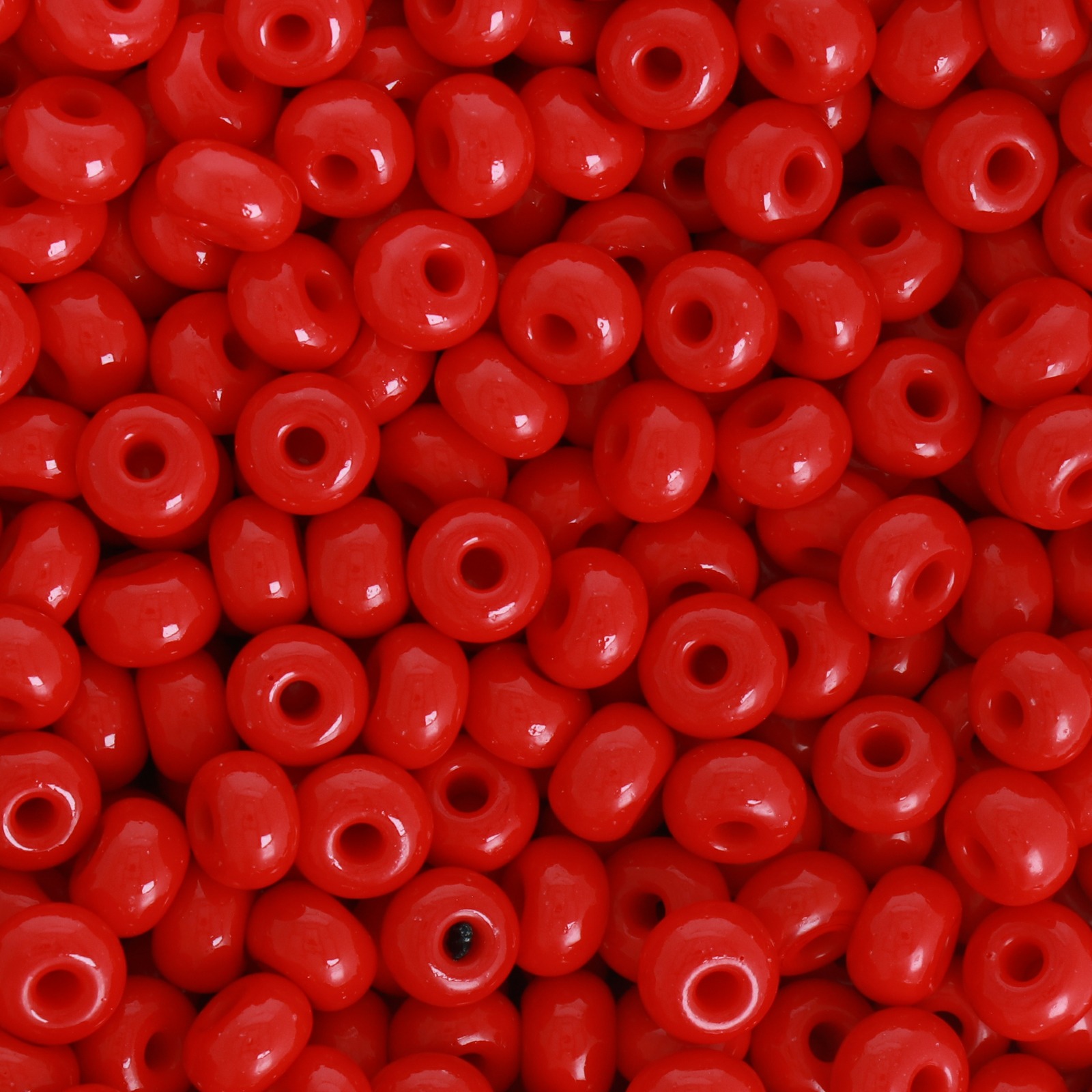 sattperlen preciosa rocailles 2/0 opaque red | 20gr