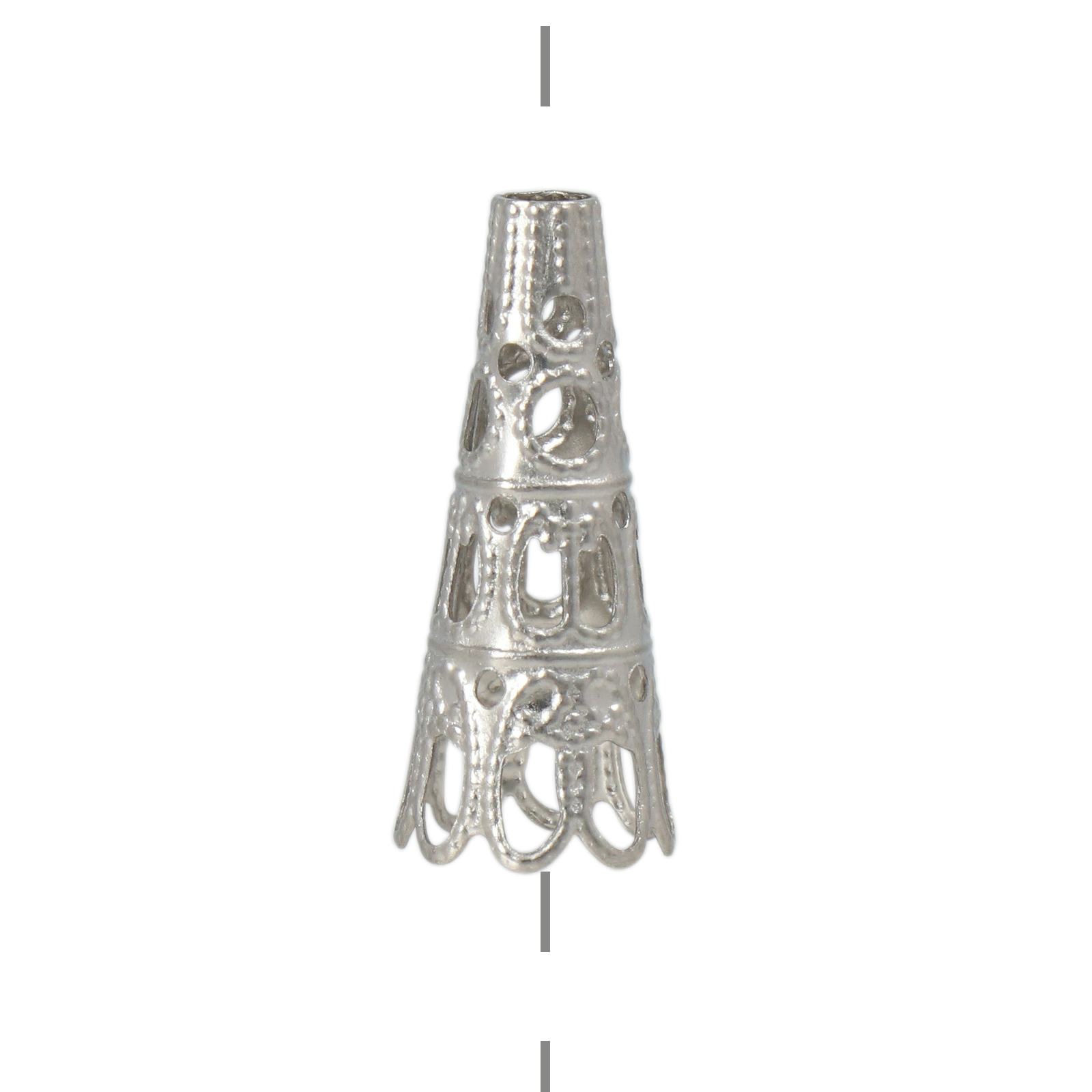 stainless steel cone 22x8mm | 10pc