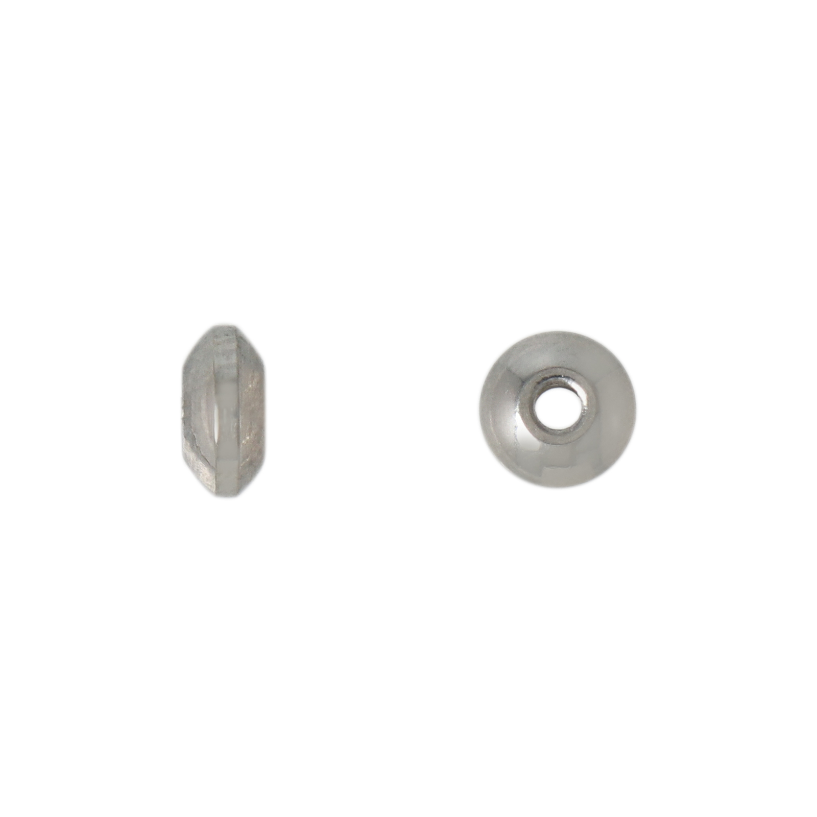 stainless steel spacer roundelle bead 5x2,5mm | 10pc
