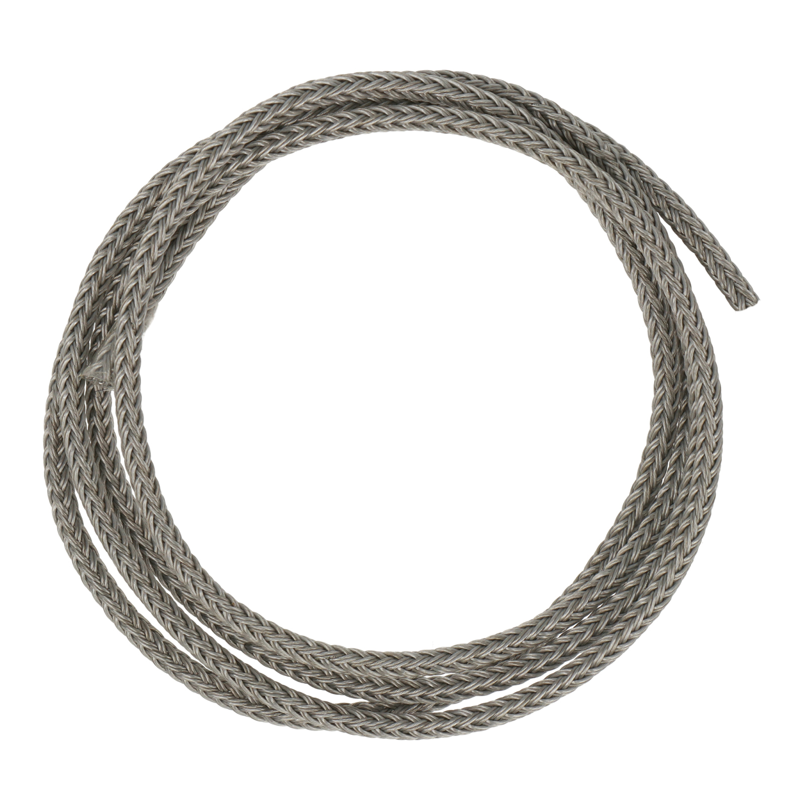 antique silver cable cord 3mm | 1mt