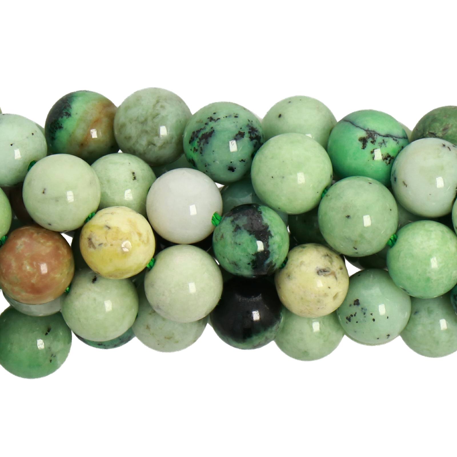 grossular garnet smooth round 6mm | 16-inch strand