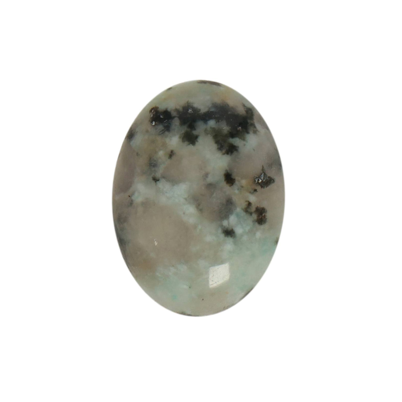 kiwi jasper cabochon smooth oval 20x15mm | 1pc