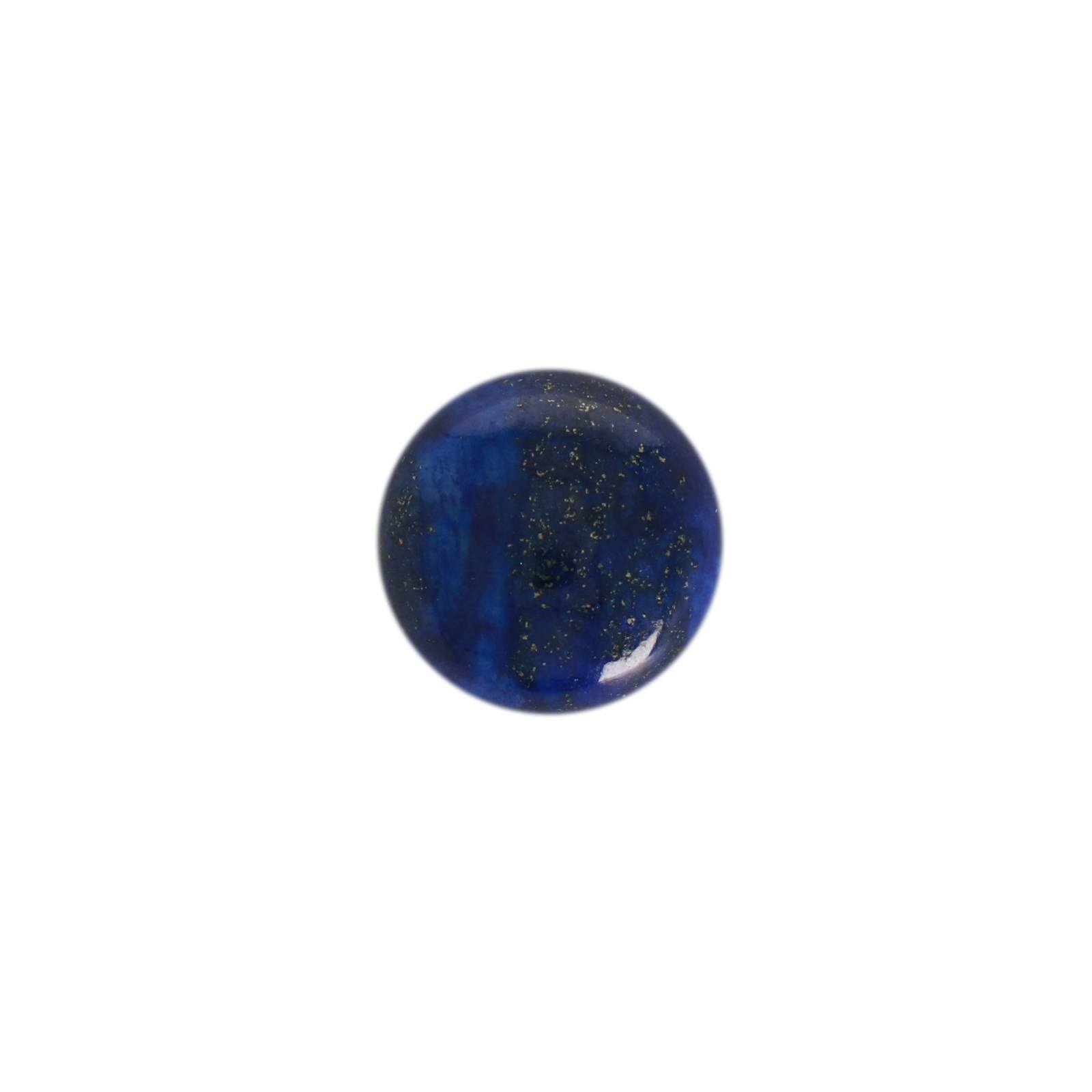dyed lapislazzuli cabochon smooth round 12mm | 2pc