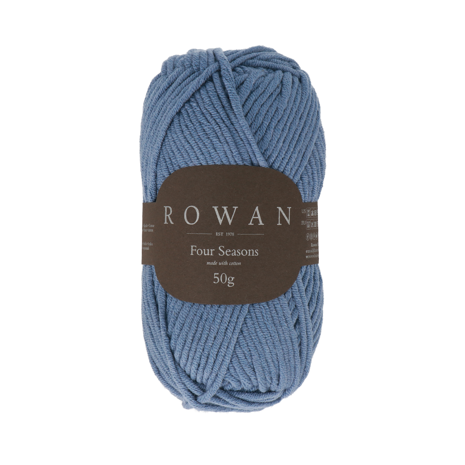 four seasons rowan - bluebell (007) - 50gr (75mt) | 1pc